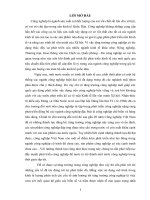 Tiểu luận phân tích các nhân tố cơ bản ảnh hưởng đến tăng trưởng công nghiệp bằng mô hình kinh tế lượng