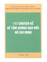 117 truyện kể về tấm gương đạo đức hồ chí minh