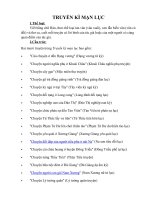 TRUYỀN kì mạn lục  của Nguyễn Dữ ngữ văn 10 nâng cao