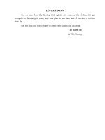 Xây dựng phần mềm kế toán nguyên vật liệu tại Công ty Cổ Phần Thƣơng Mại và Cơ Khí Công Trình