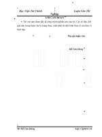 Đánh giá tình hình tài chính và biện pháp cải thiện tình hình tài chính của công ty TNHH MTV thuốc lá thăng long