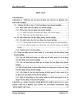 Vốn lưu động và các giải pháp nhằm nâng cao hiệu quả tổ chức, quản lý và sử dụng vốn lưu động tại Công ty Cổ phần Thương Mại Tổng Hợp Việt Hà