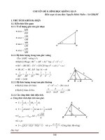 Đề cương toán luyện thi THPT Quốc gia Phần 3