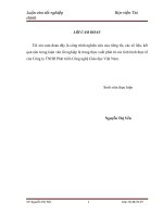 Thực trạng tổ chức kế toán cung cấp dịch vụ và xác định kết quả cung cấp dịch vụ tại công ty TNHH phát triển công nghệ giáo dục việt nam