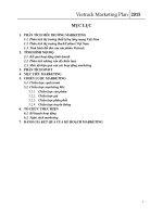 Tiểu luận môn marketing căn bản Chiến lược marketing thị trường tủ rack của công ty Vietrack