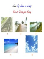 bài giảng tự nhiên xã hội lớp 2 theo chương trình mới bài đường giao thông