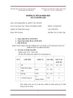 Đồ án Xử lý nước cấp 6000 người tại Bình Dương