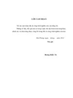 Thực trạng điều kiện lao động, sức khỏe và cơ cấu bệnh tật của công nhân xí nghiệp xếp dỡ cửa lò   cảng nghệ tĩnh năm 2014