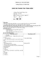 GIÁO án bàn TAY NẶNG bột bài mặt TRỜI