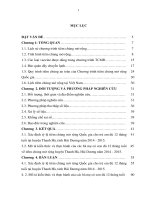 Thực trạng và kiến thức, thực hành của các bà mẹ có con đủ 12 tháng tuổi về tiêm chủng mở rộng tại huyện thanh hà, tỉnh hải dương năm 2014   2015