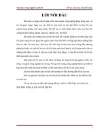 đồ án thiết kế máy THIẾT KẾ TRẠM DẪN ĐỘNG CƠ KHÍ sử dụng hộp giảm tốc trục vít