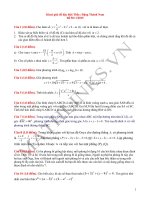ĐỀ + đáp án on thi đại học môn toán 2016