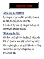 bài giảng tập đọc lớp 2 theo chương trình mới bài trần quốc toản