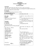 GIÁO án lớp 2 TUẦN 8 sử DỤNG PHƯƠNG PHÁP ABNF TAY nặn bột