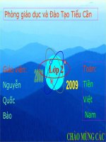 bài giảng toán lớp 2 bài tiền việt nam