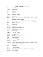 Thực trạng và một só yếu tố liên quan đến bệnh nhiễm khuẩn hô hấp cấp tính ở trẻ dưới 5 tuổi tại bệnh viện nhi hải dương năm 2013
