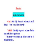 bài giảng đạo đức lớp 2  biets nói lời yêu cầu dề nghị