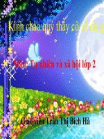 bài giảng môn tự nhiên xã hội lớp 2 theo phương pháp bàn tay nặn bột bài mặt trăng và các vì sao