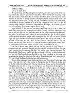 Một số kinh nghiệm dạy hát dân ca cho học sinh tiểu học 