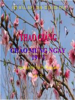 bài giảng toán lớp 2 bảng chia 4