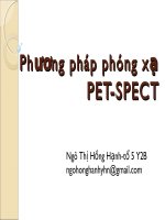 Phương pháp phóng xạ pet spect