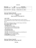 Giáo án vnen lớp 3 học kì 2 