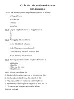 cau hoi trac nghiem hoa 12