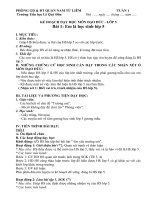 Giáo án Đaọ đức lớp  5 Học Kì I