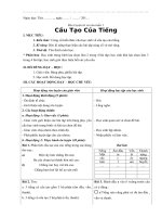 Giáo án ôn luyện buổi chiều môn tiếng việt  luyện từ và câu lớp 4 theo vnen 