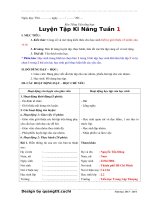 Giáo án ôn luyện buổi chiều môn tiếng việt luyện từ lớp 2 soạn theo vnen 