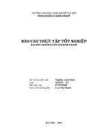 Báo cáo thực tập: Đánh giá khái quát tình hình tài chính Công ty Cổ phần Bảo trì lò Việt Nam