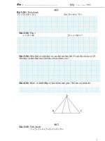 56 đề toán dạy thêm lớp 2