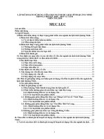 Lập kế hoạch sử dụng vốn cho ngành du lịch tỉnh quảng ninh trong thời kỳ 2010 2015 và tầm nhìn tới 2030