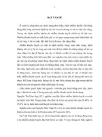 Nghiên cứu đặc điểm rối loạn đông máu ở trẻ sơ sinh bị nhiễm khuẩn huyết tại bệnh viện trẻ em hải phòng