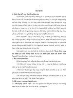 Hoàn thiện công tác đánh giá chất lượng nhân sự tại các điểm giao dịch của BIDV thái nguyên