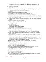 KIỂM TRA CHẨN đoán TÌNH TRẠNG kỹ THUẬT hệ THỐNG lái