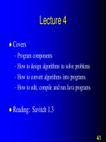 Giáo trình Java cơ bản 04