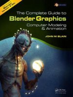 The complete guide to blender graphics computer modeling and animation 