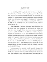 Tỷ lệ suy dinh dưỡng nhẹ cân và một số yếu tố liên quan ở trẻ dưới 60 tháng tuổi tại thành phố hạ lòng tỉnh quảng ninh năm 2015