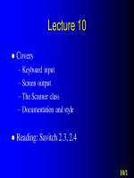 Giáo trình Java cơ bản 10