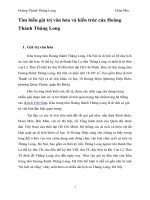 Tìm hiểu giá trị văn hóa và kiến trúc của hoàng thành thăng long