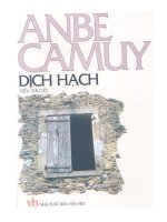 tiểu thuyết dịch hạch của   albert camus