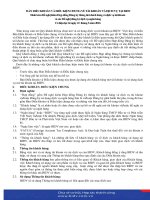 BẢN ĐIỀU KHOẢN VÀ ĐIỀU KIỆN CHUNG VỀ TÀI KHOẢN VÀ DỊCH VỤ TẠI BIDV