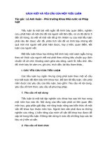 Một số lưu ý khi viết tiểu luận trung cấp chính trị