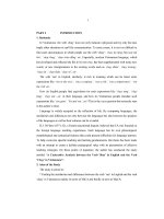 A Contrastive Analysis between the Verb ‘Run’ in English and the Verb ‘Chạy’ in Vietnamese