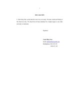 Luận văn a comparative study of discourse structures and linguistic features between information communication technology news in english and vietnamese