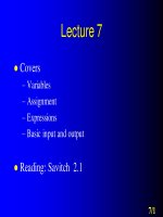 Giáo trình Java cơ bản 07