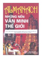 Almanach   và  tác phẩm những nền văn minh  thế giới t2