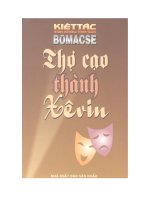 Kiệt tác sân khấu thế giới  thợ cạo thành  xevin   bomarchet