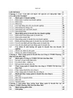 Báo cáo tốt nghiệp - quản lý doanh thu trong doanh nghiệp